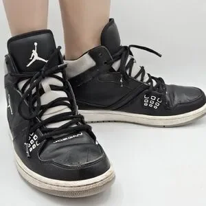 Jordan | Shoes | Jordan Flight Mid Black Shoe 15 Style  display picture 1